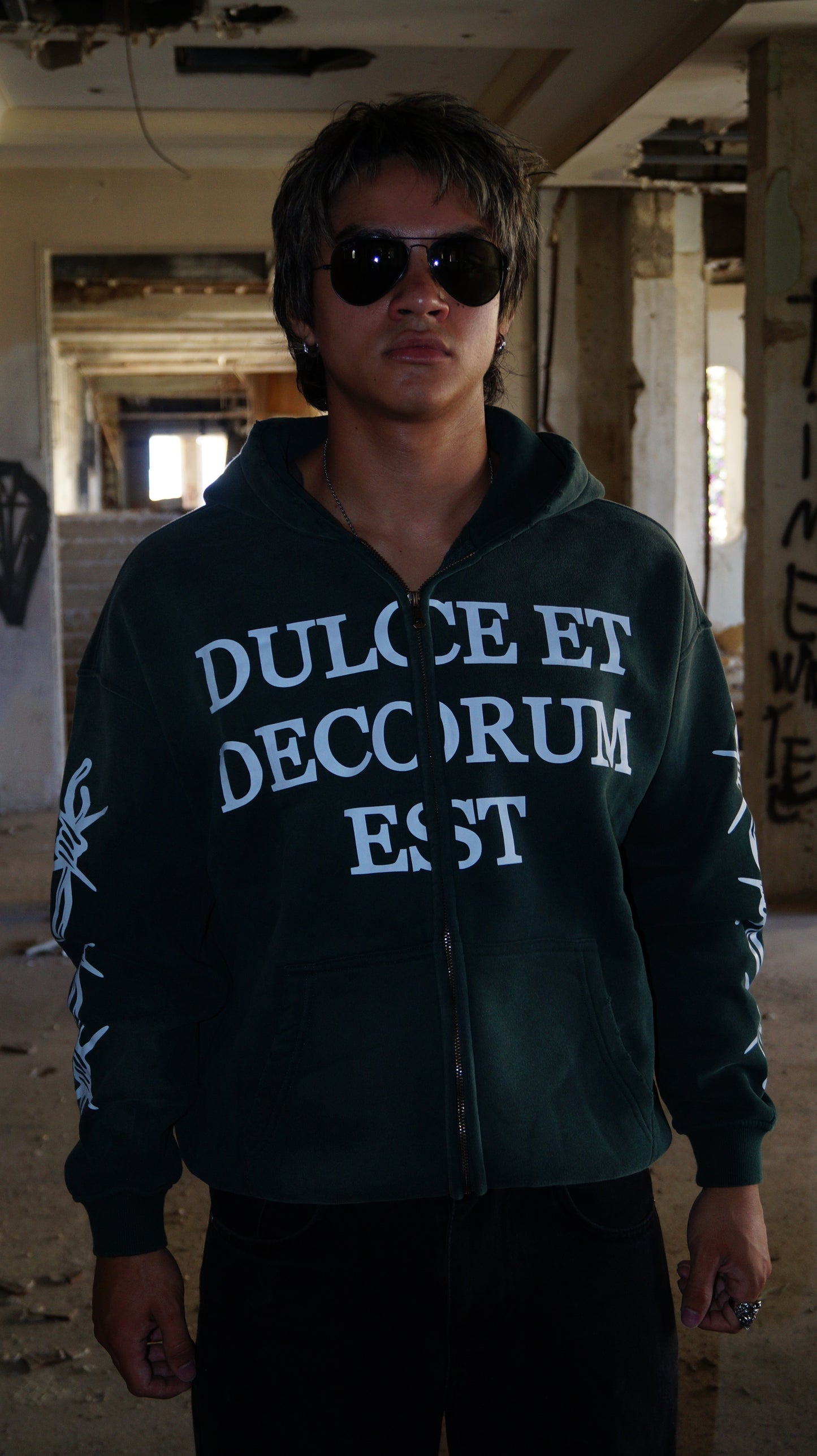 DULCE ET DECORUM EST HOODIE