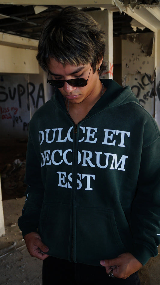 DULCE ET DECORUM EST HOODIE